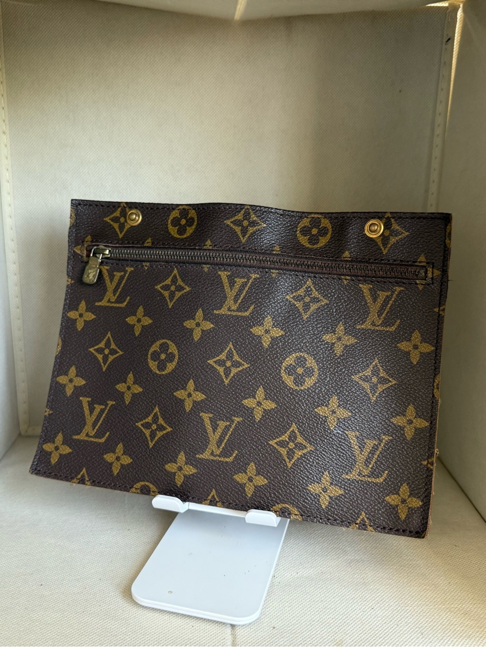 Authentic LOUIS VUITTON Monogram Randonnee Insert Toiletry Pouch